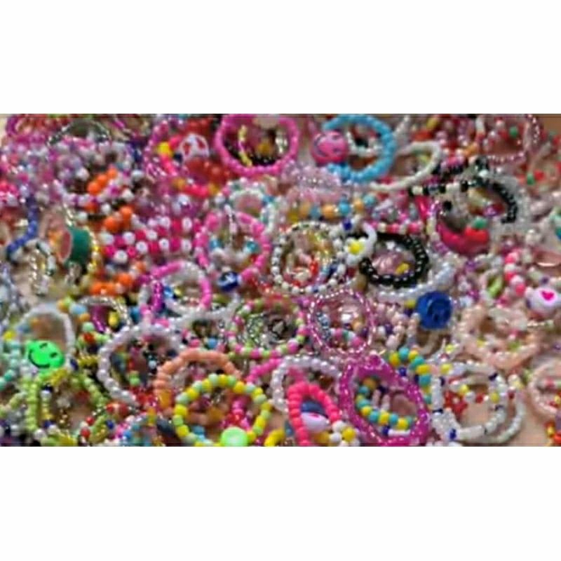 perhiasan gelang manik manik bayi dan anak anak