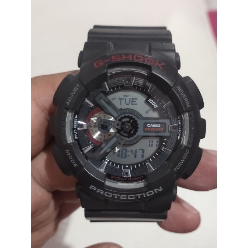 Jam Casio Gshock GA 110 Second