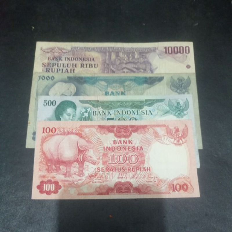 uang kuno mini set tahun 1970 an ekonomis