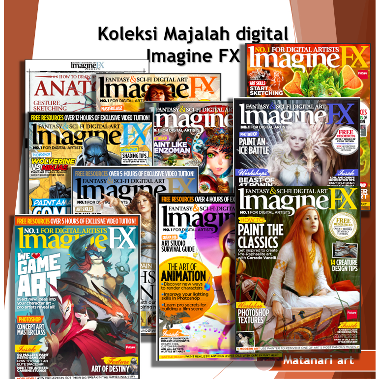 koleksi majalah digital imagine fx 2014