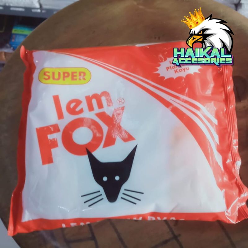 

Lem Fox Kayu Super 350g Lem Putih PVAc (Satuan)