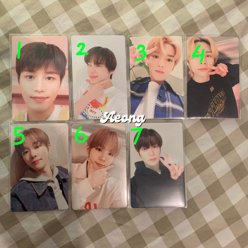 PC PHOTOCARD NCT UNIVERSE YIZHIYU BENEFIT TAEIL JUNGWOO TAEYONG JOHNNY SUNGCHAN SHOTARO JAEHYUN