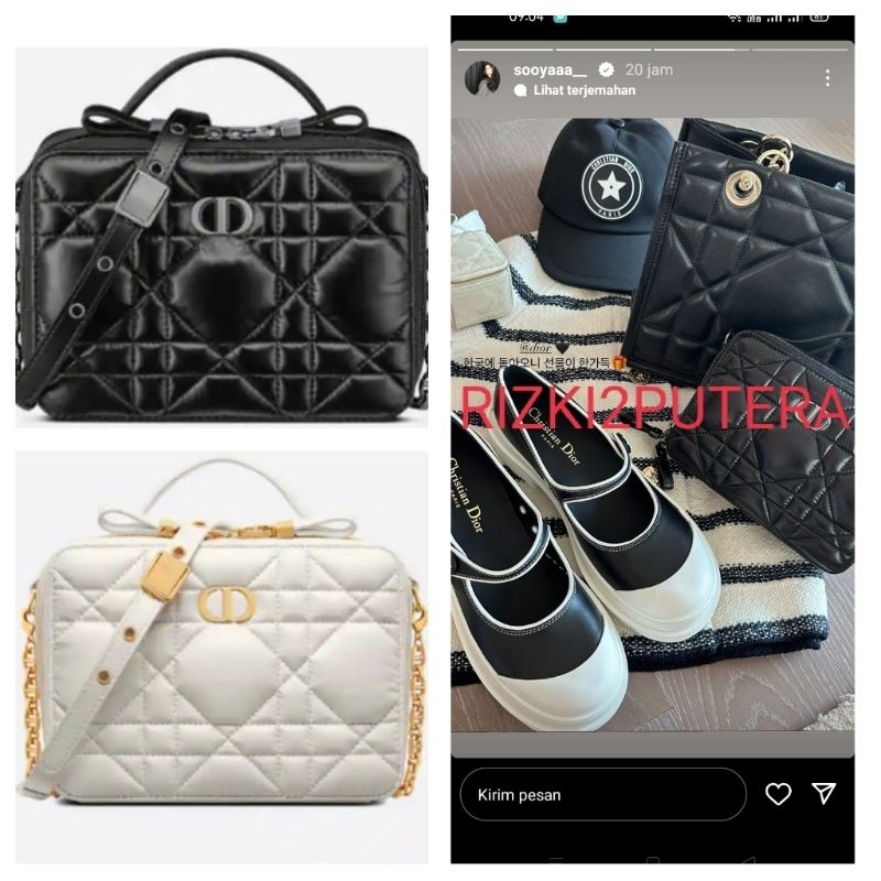 TAS BRANDED DR DIOOORR JISOO TAS HP TERBARU DOUBLE BOX