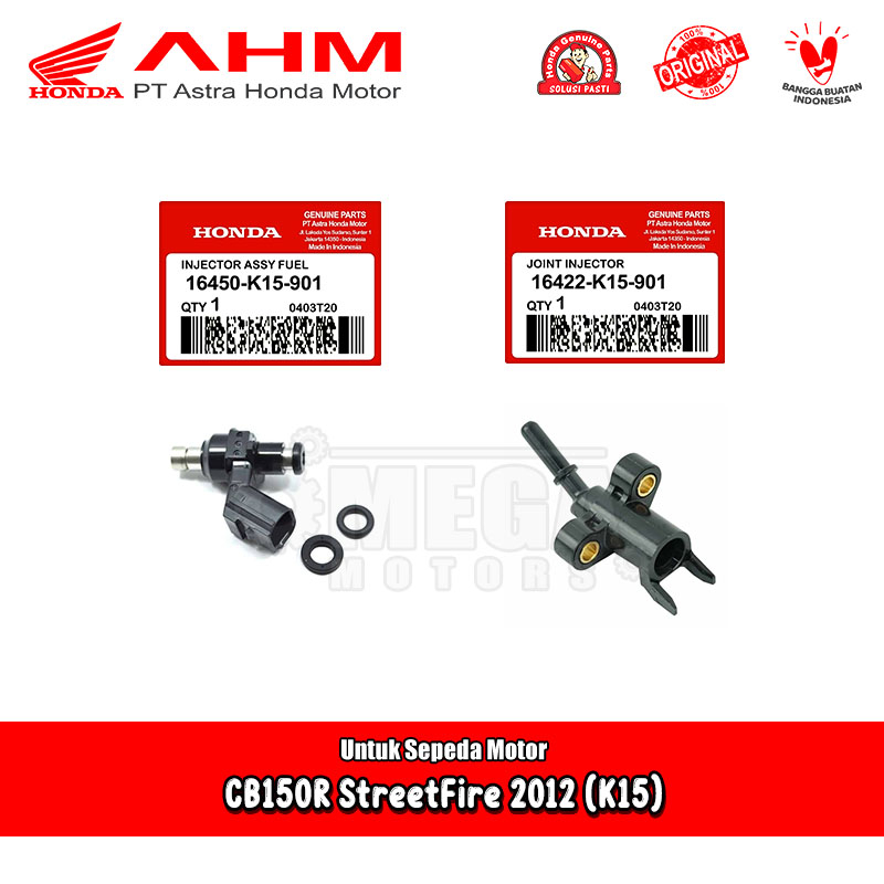 Injector Rumah Injektor Honda CB 150 R CBR 150R Old K45A Original AHM 16450 16422-K15-901