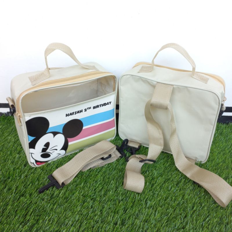 

tas slempang 3in1| souvenir ultah | tas ulang tahun | tas custom | birthday souvenir | tas ultah | souvenir tas ultah