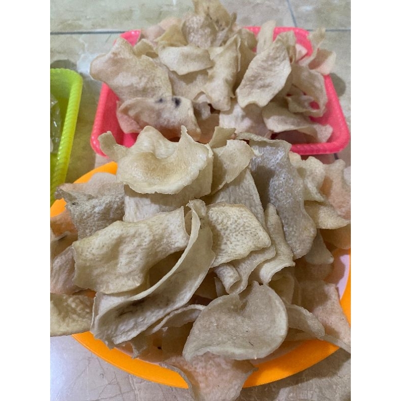 

Kerupuk Gandung Asli Cilacap Mentah Super Tersedia 1000gr 500gr 250g rei
