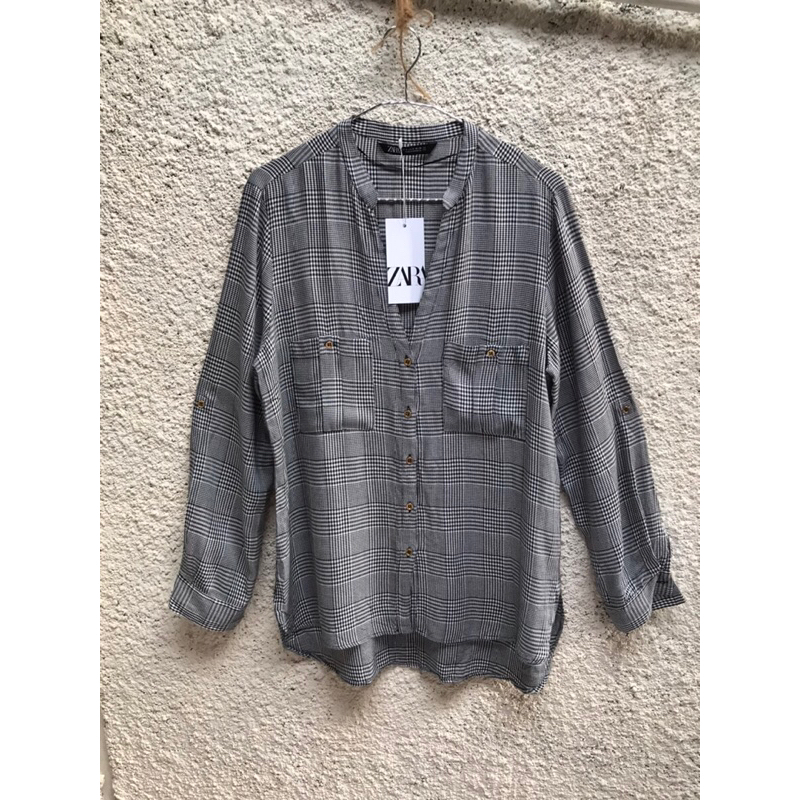 Zara Tartan houndstooth