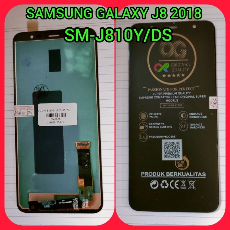 Lcd Touchsreen Ts Fulset Samsung Galaxy J8 2018 SM-J810Y/DS