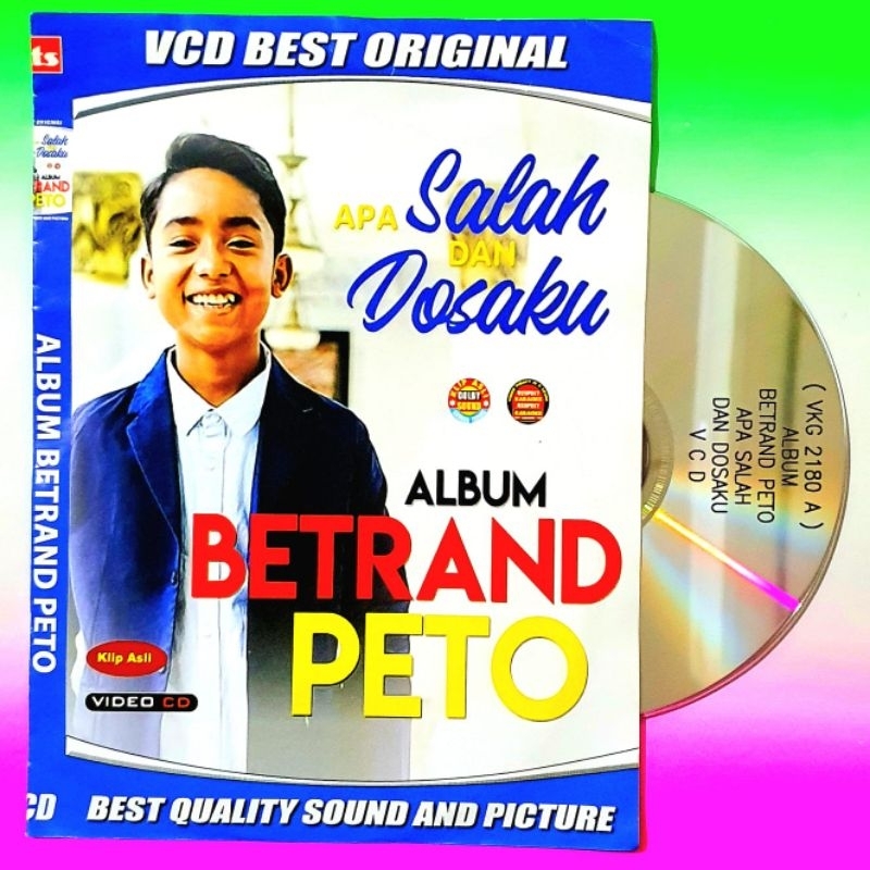 KASET VCD LAGU BETRAND PETO-KASET VCD LAGU ANAK ANAK-LAGU ANAK ANAK INDONESIA-VCD LAGU ANAK-KASET DV