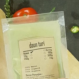 

TERMURAH BUBUK DAUN TURI SESBANIA GRANDIFLORA AGATI-250 GRAM