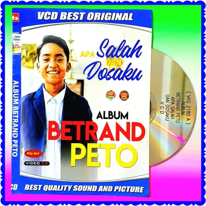 KASET VCD LAGU BETRAND PETO-KASET VCD LAGU ANAK ANAK-LAGU ANAK ANAK INDONESIA-VCD LAGU ANAK-KASET DV