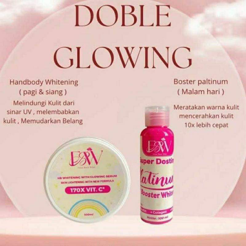 FBW BOOSTER+LOTION WHITENING DOUBLE GLOWING