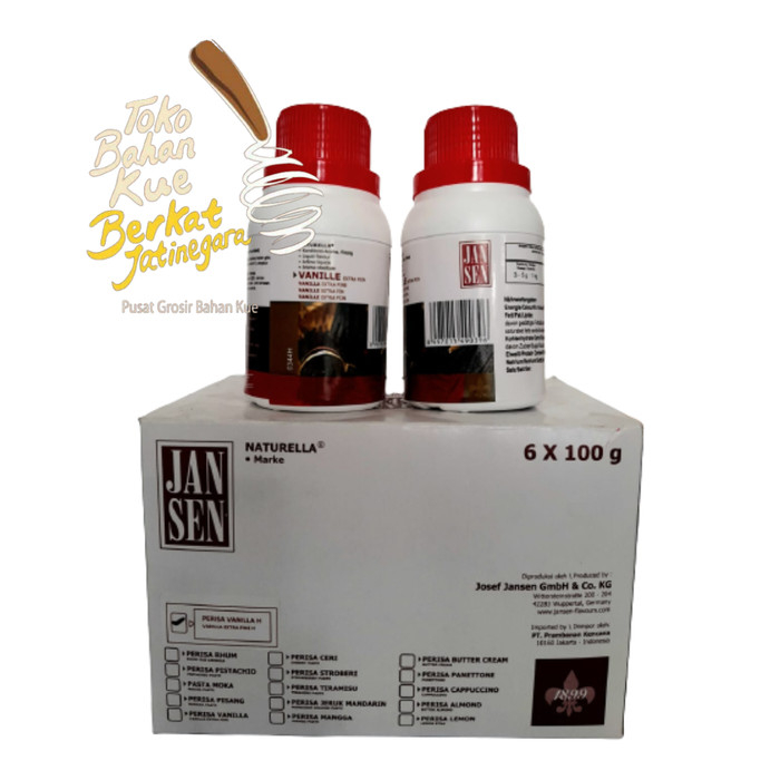 

JANSEN VANILLA EXTRACT FINE 100 ML / VANILLA JANSEN /BOX