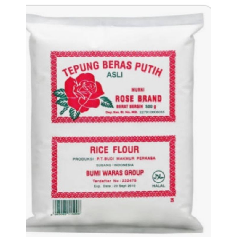 

TEPUNG BERAS ROSE BRAND 500gr