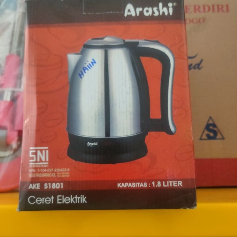 teko listrik arashi s1801