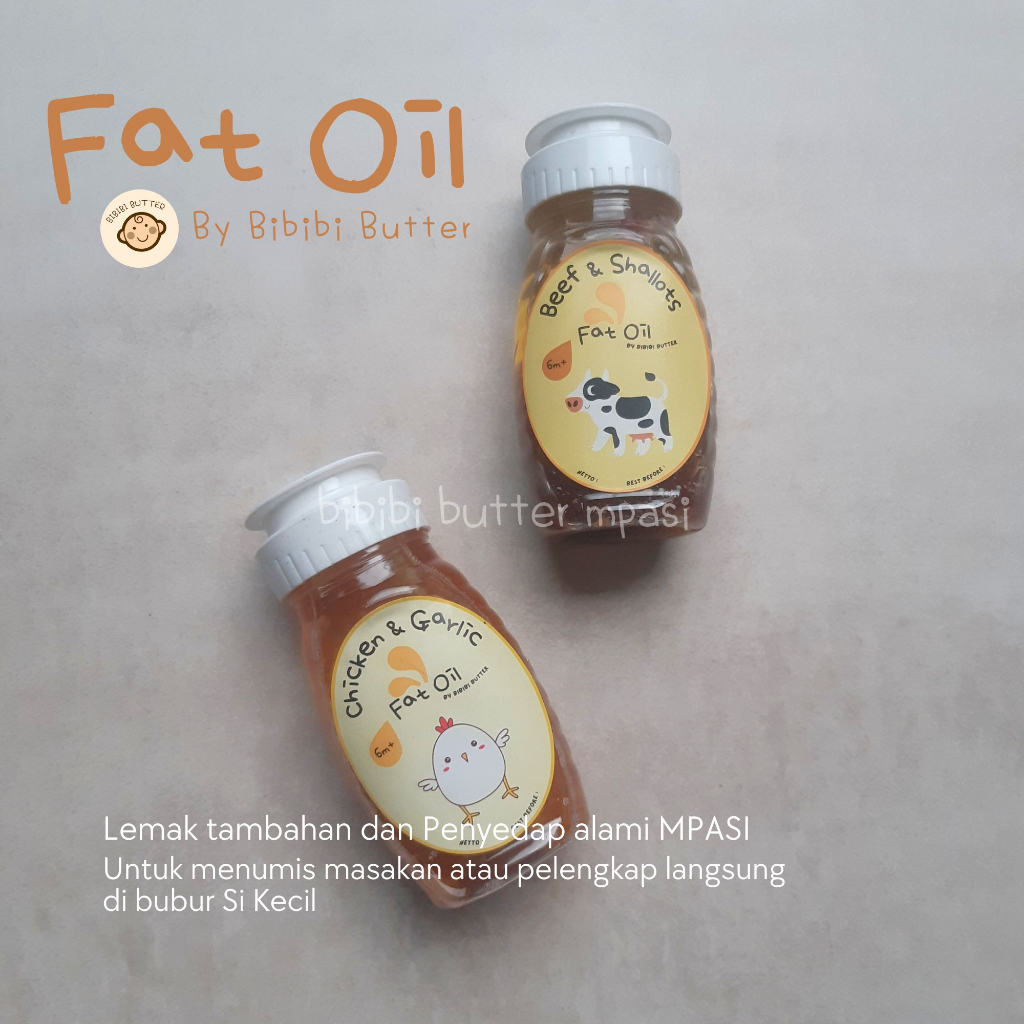 

Bibibi - Fat Oil Penyedap alami Lemak Tambahan BB Booster MPASI Bayi Kids Friendly