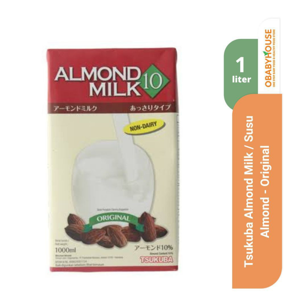 Tsukuba Almond Milk / Susu Almond 1 L - Original