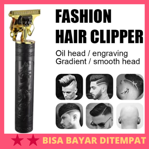 Alat Cukur Rambut Elektrik Hair Clipper Trimmer Rechargeable / Alat Mesin Gunting Cukur Pencukur Pot