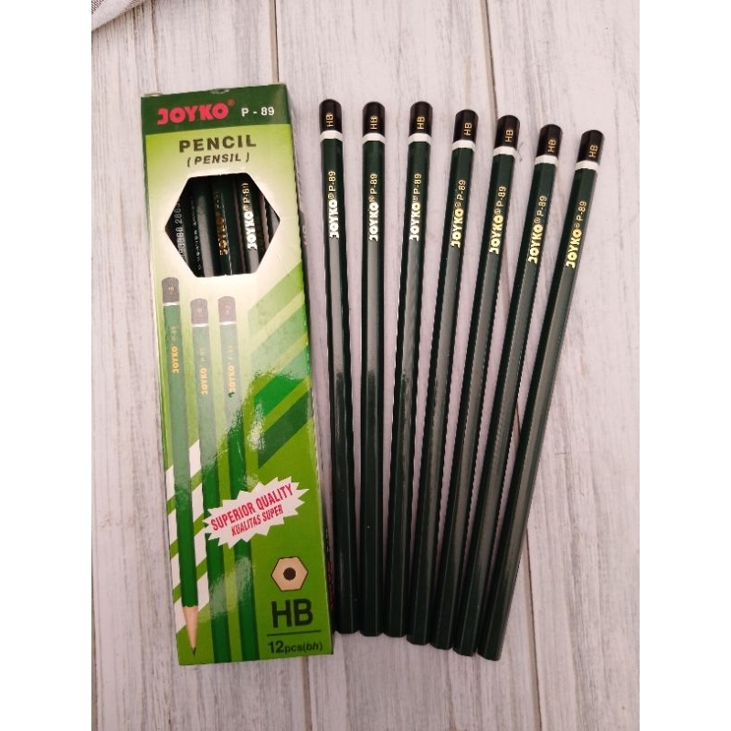 

PENSIL 2B HIJAU P-89 ISI 12 PC