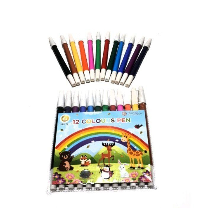 

Spidol Kecil 12 Warna 838 Colour Pen (Set)