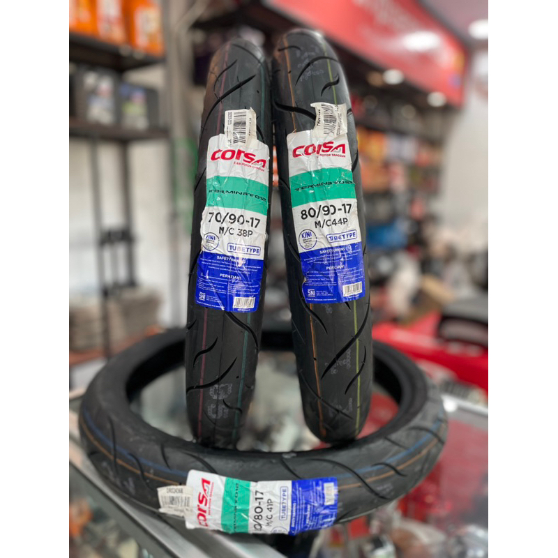 BAN DONAT CORSA TERMINATOR RING 17 70/90 80/90 80/80 90/80 BAN DONAT ROAD RACE CONERING