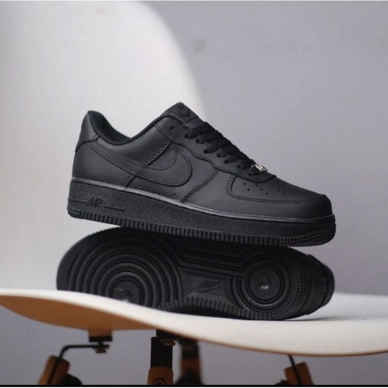 Nike Air Force 1 ORI Triple Black "BNIB-39