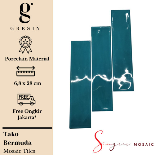 Bermuda Tako Singres Mosaic Tiles | Mosaic Keramik