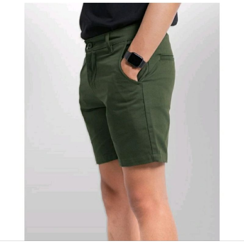 Celana chinos pendek pria/celana chinos pria termurah/ celana chinos pendek pria Army