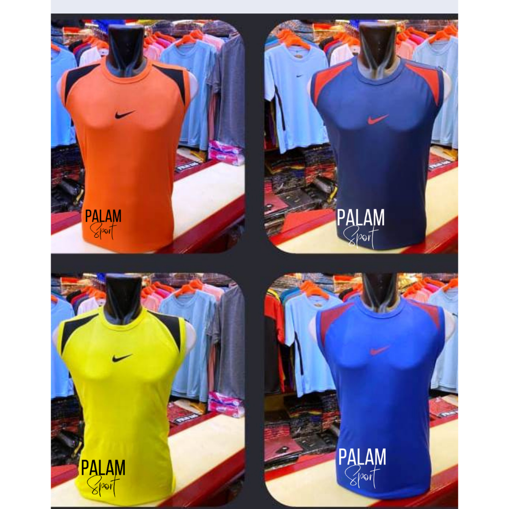 Baju singlet kaos olahraga bola futsal badminton voli basket pria dan wanita