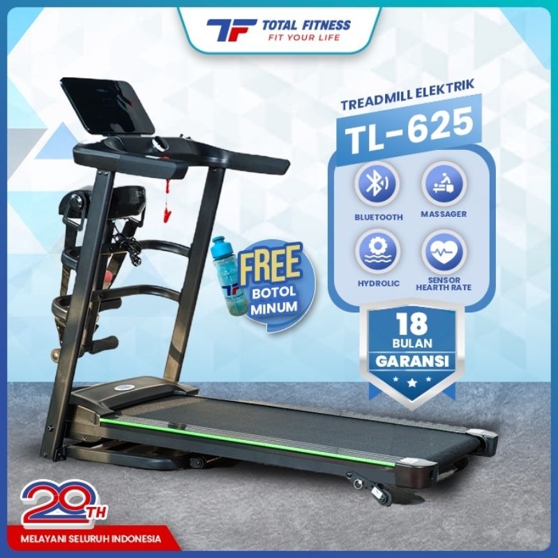 Treadmill Elektrik 2HP + Mass (manual incline) TL-625