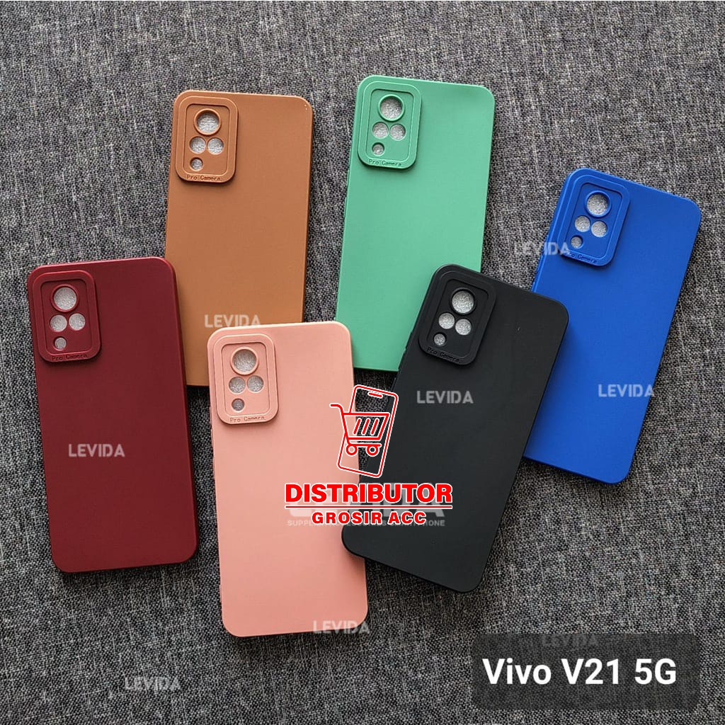 VIVO V21 5G CASE MACARON PRO CAMERA CASE VIVO V21 5G