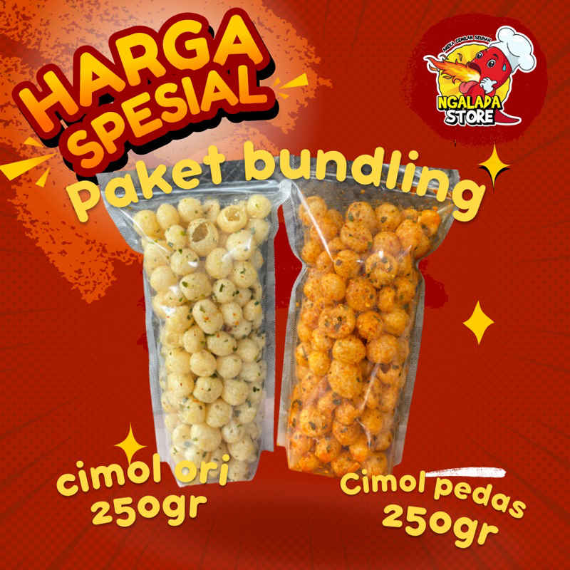 

PAKET BUNDLING CIMOL CRISPY 250GR PEDAS & ORIGINAL