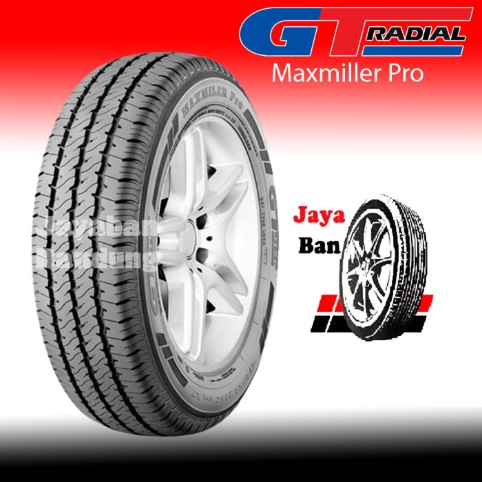GT Radial Maxmiller Pro Ukuran 175/14 PR - Ban Mobil Muatan Berat L300 Tata Traga Tubless