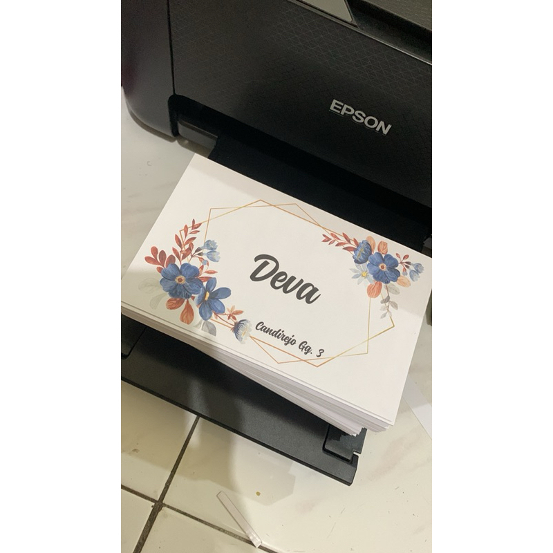 

Amplop Custom Nama 1 Box