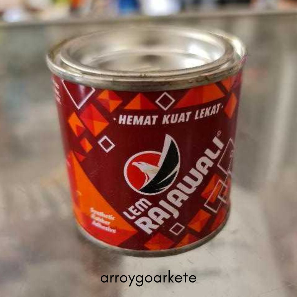 

Lem Rajawali Kuning Kalengan 70gr (100cc) / Lem Serbaguna / Lem Sepatu Layang - Layang