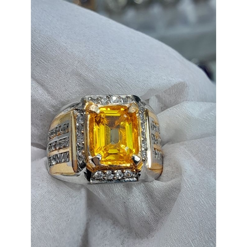 Cincin Yellow Topaz