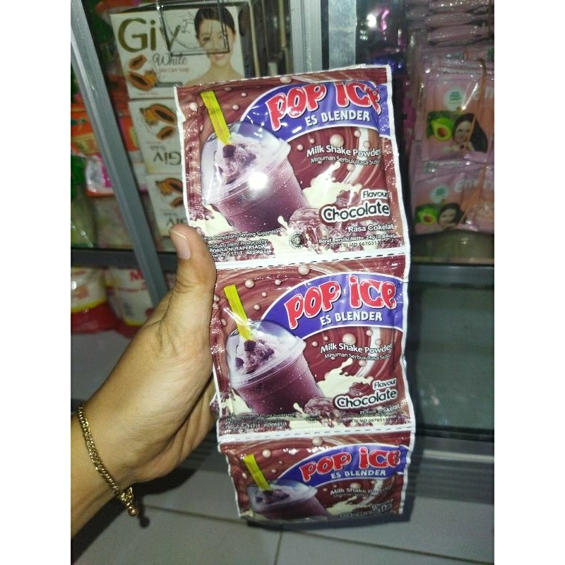 

POP ICE COKLAT 1 RENCENG ISI 10 SACHET