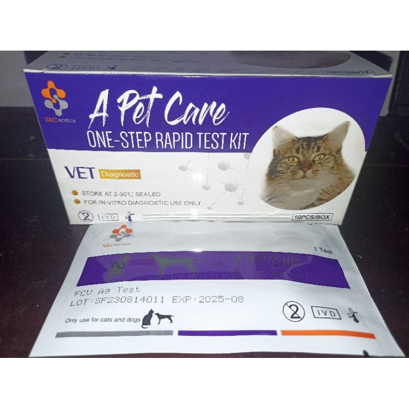 Alat tes virus kucing (Feline Calici Virus/FCV) test kit