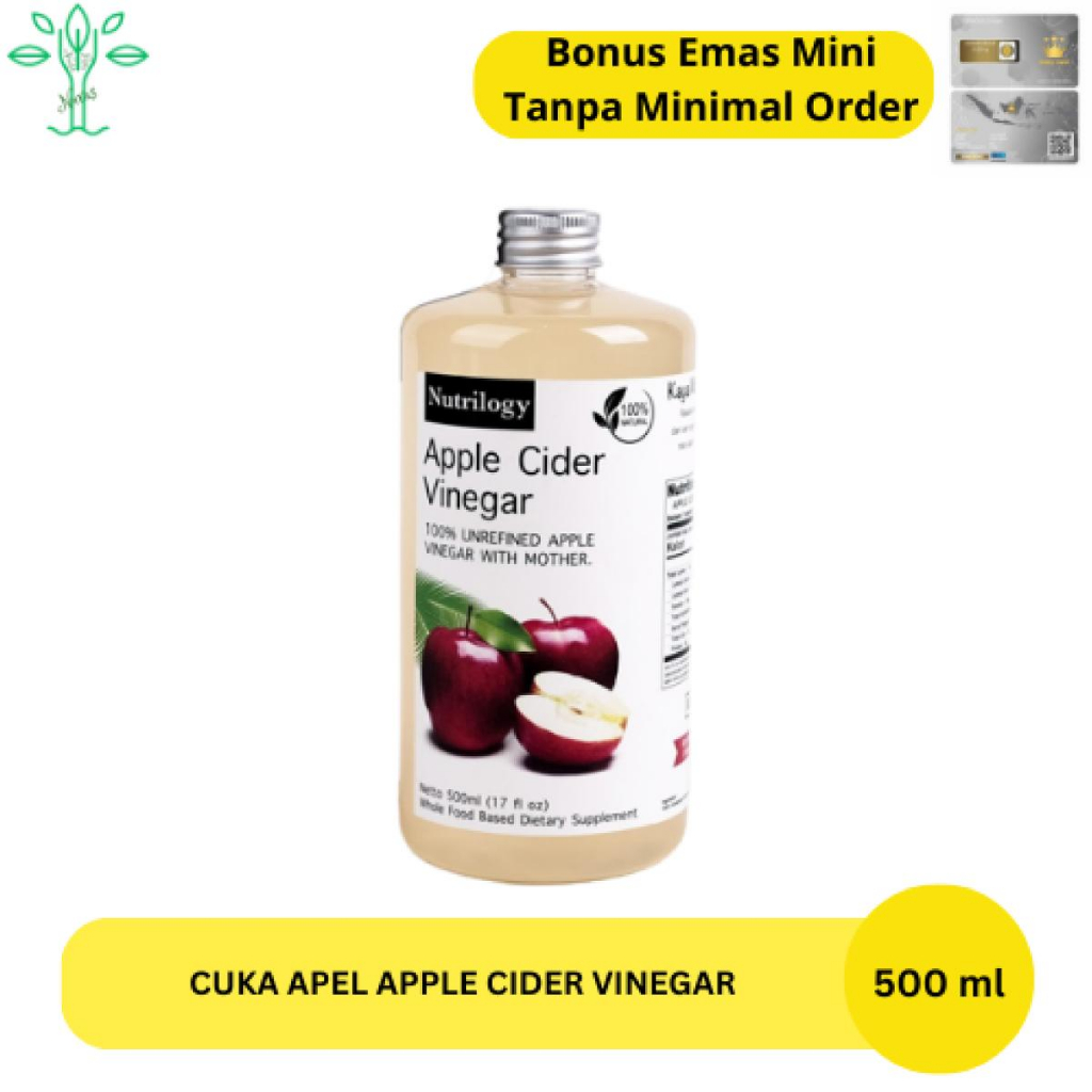 

Cuka Apel Original Untuk Kesehatan Dan Diet 500 ml