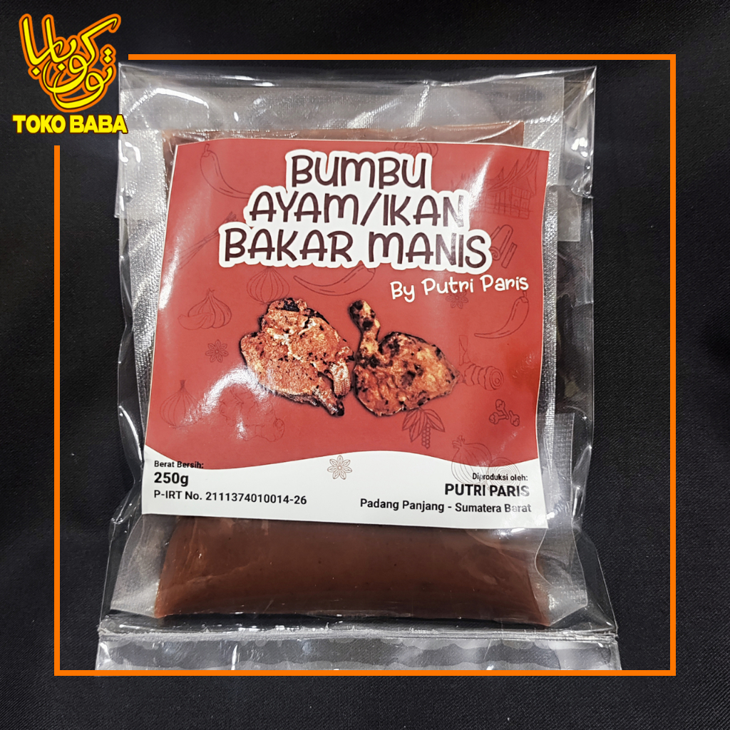 

Bumbu Ayam/Ikan Bakar Manis Instan Putri Paris