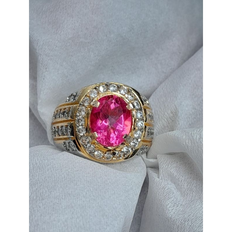 Cincin Pink Topaz