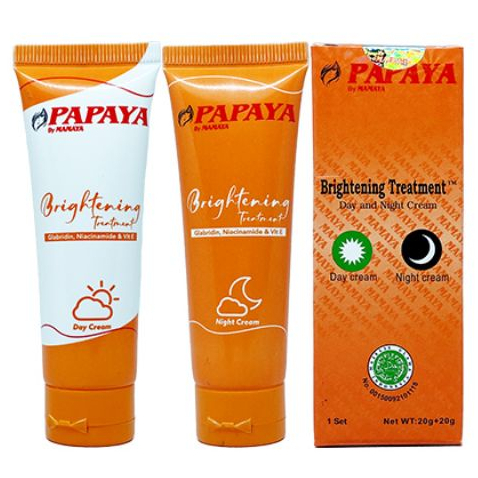 ♥️JS99♥️ PAPAYA CREAM SIANG MALAM BY MAMAYA
