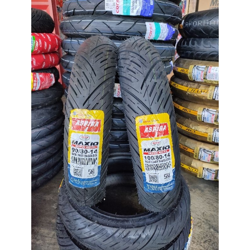 Ban Matic ASPIRA SPR40 90/80-14 100/80-14 vario150 Vario Beat ban vario150 ban vario125 TUBELES