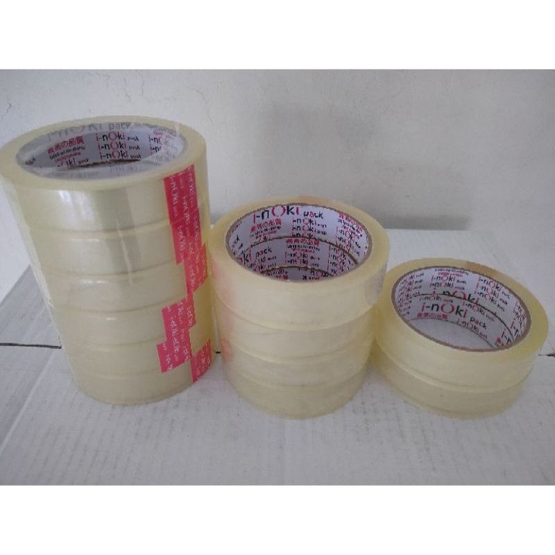 

Lakban Bening I-NOKI 45 mm x 80 yard