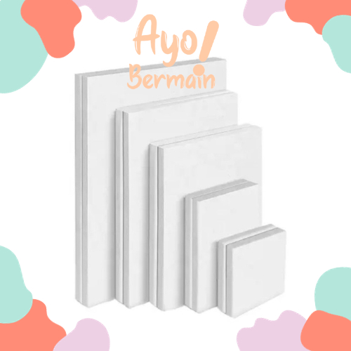 

Kanvas Lukis Mini Anak 15x20 cm / Mini Canvas / Painting Media