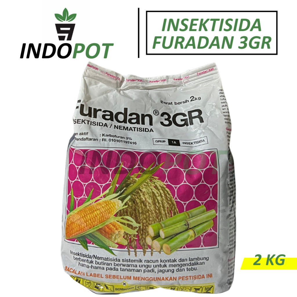 Insektisida Nematisida Furadan 3GR Original 2kg