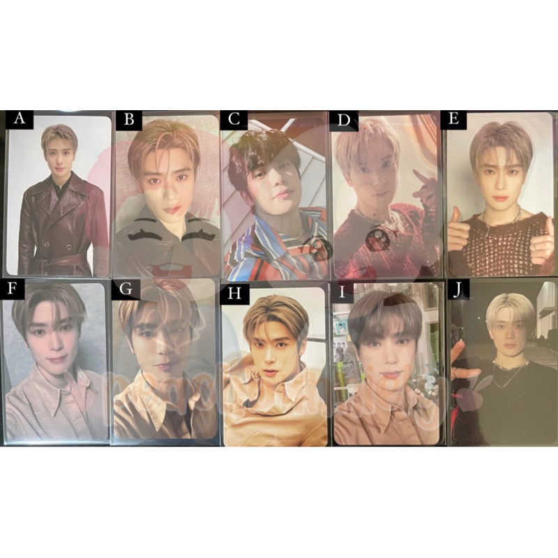 NCT 127 DJJ Dojaejung Jaehyun Official Photocard pns perfume tc ccomaz
