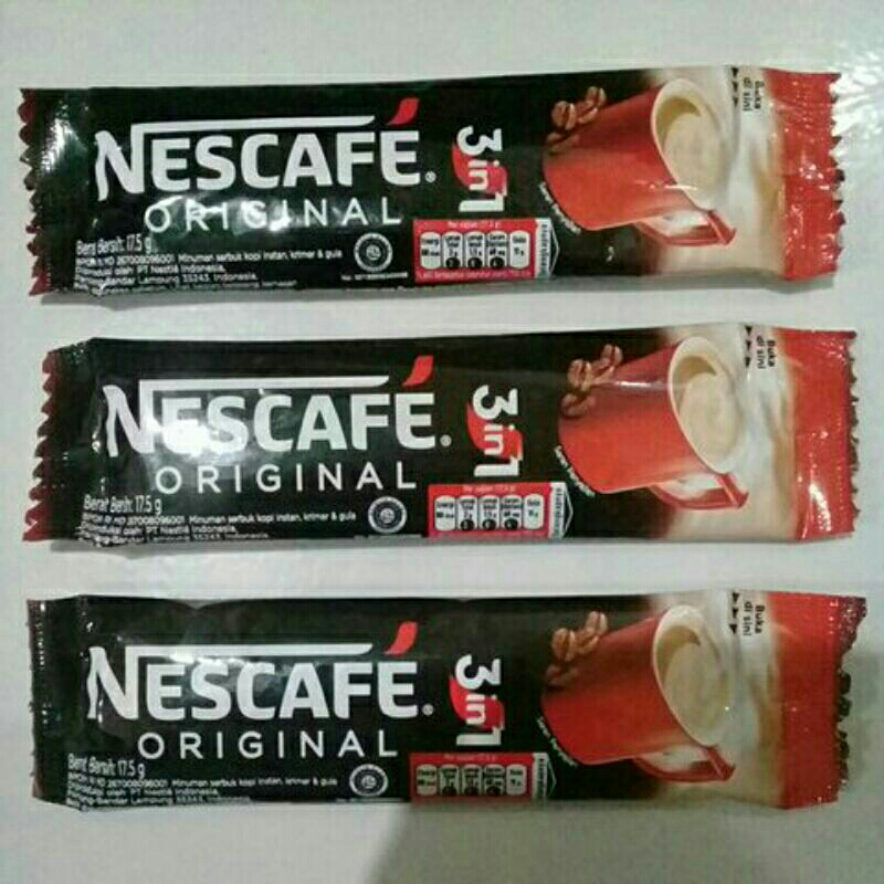 

~MOS~ Nescafe Original 3 in 1. Kopi Nescafe. Kopi Sachet.