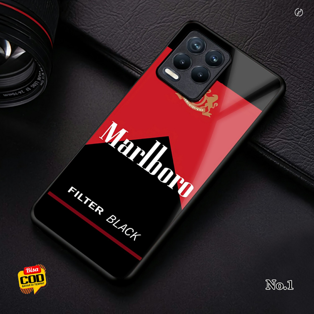 Soft Case Glass Kaca (CC36)  REALME 8/8 PRO Casing Handphone REALME 8/8 PRO