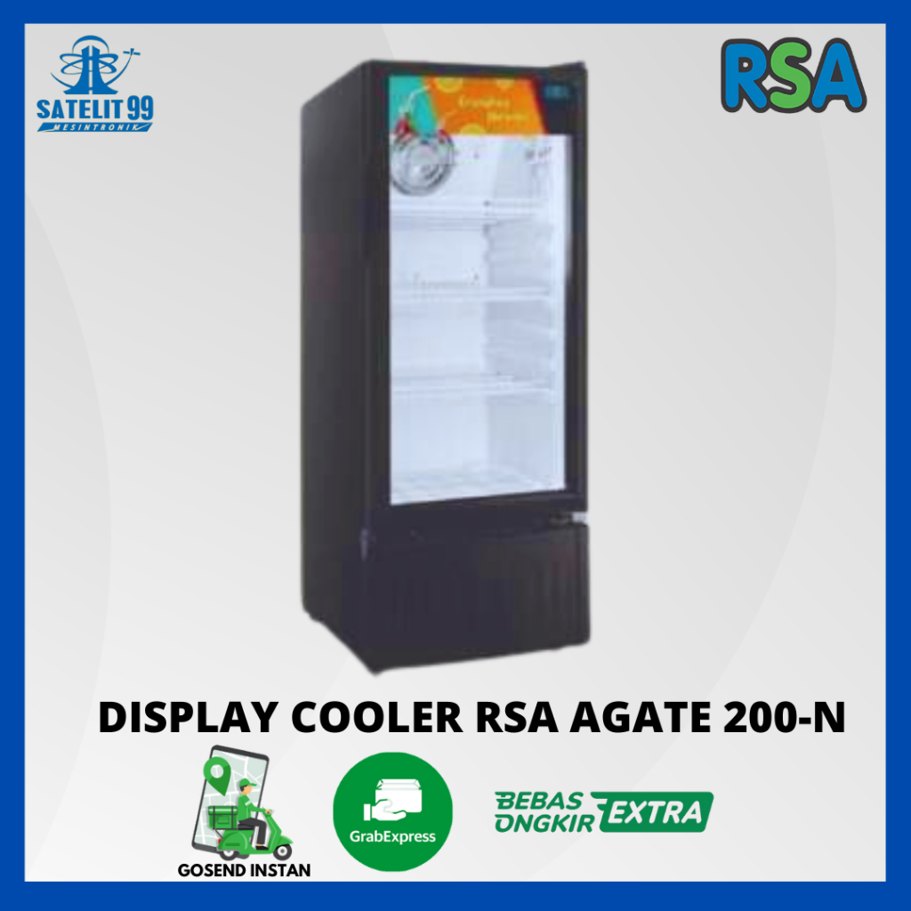 SHOWCASE COOLER RSA AGATE 200-N / AGATE 200N / AGATE-200-N / AGATE 200 N